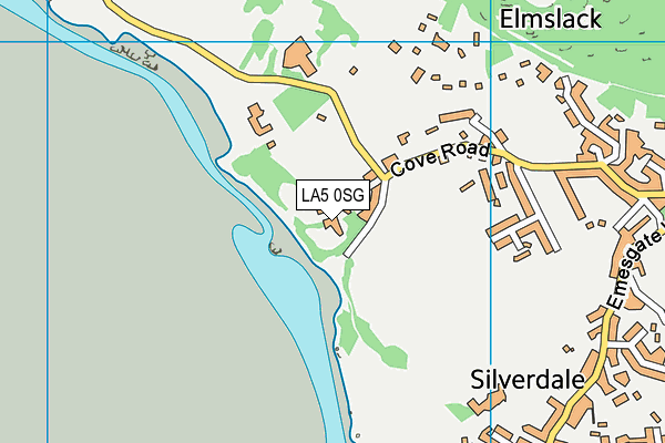 LA5 0SG map - OS VectorMap District (Ordnance Survey)
