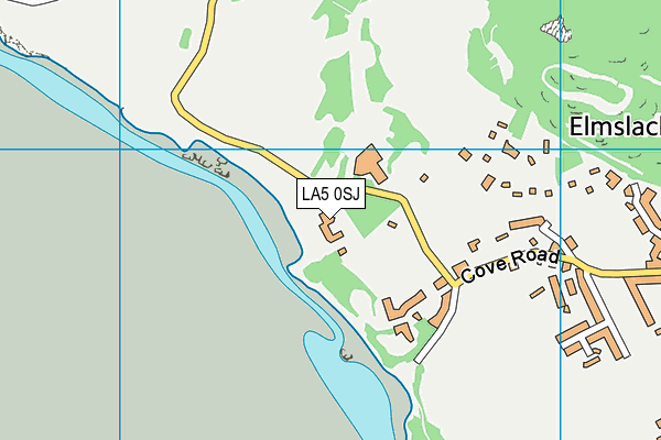 LA5 0SJ map - OS VectorMap District (Ordnance Survey)