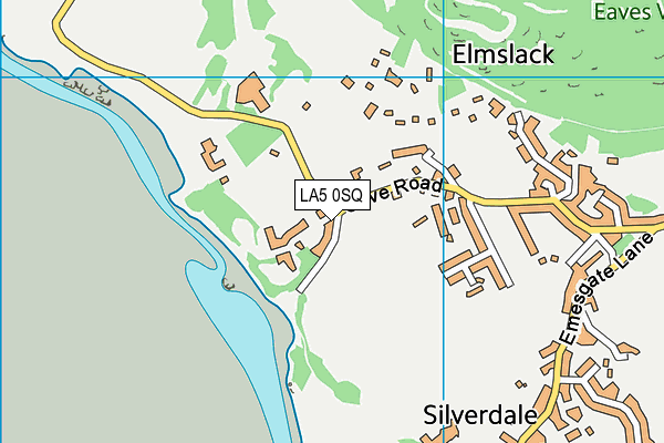 LA5 0SQ map - OS VectorMap District (Ordnance Survey)