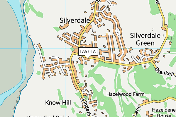 LA5 0TA map - OS VectorMap District (Ordnance Survey)