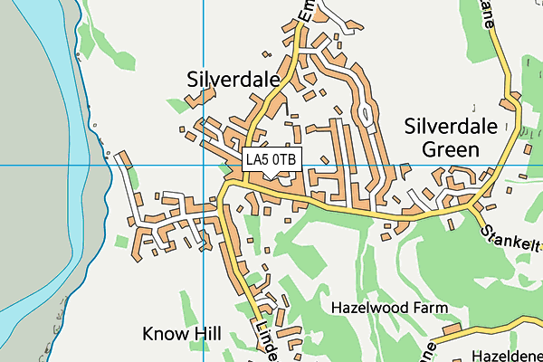 LA5 0TB map - OS VectorMap District (Ordnance Survey)