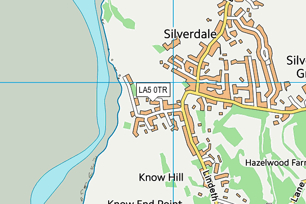 LA5 0TR map - OS VectorMap District (Ordnance Survey)