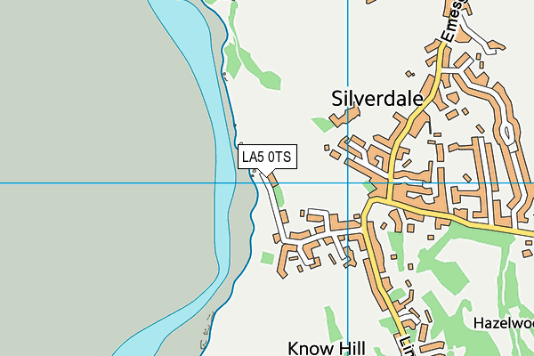 LA5 0TS map - OS VectorMap District (Ordnance Survey)