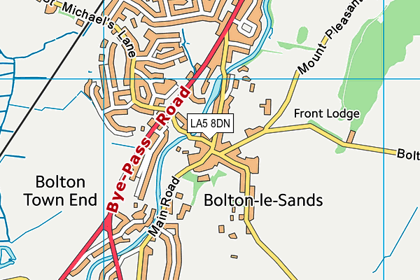 Map of BORROWDALE EIGHT LTD at district scale