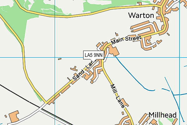 LA5 9NN map - OS VectorMap District (Ordnance Survey)