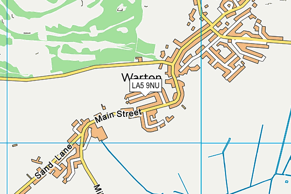 LA5 9NU map - OS VectorMap District (Ordnance Survey)