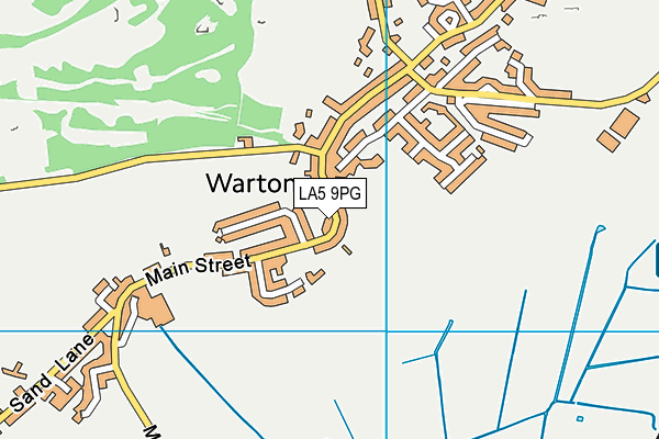 LA5 9PG map - OS VectorMap District (Ordnance Survey)