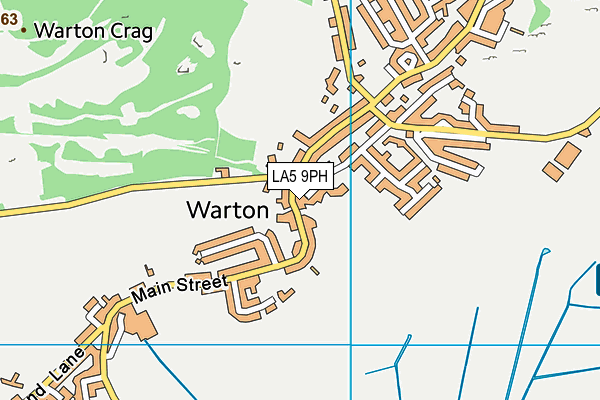 LA5 9PH map - OS VectorMap District (Ordnance Survey)