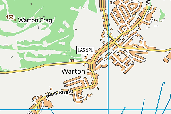 LA5 9PL map - OS VectorMap District (Ordnance Survey)