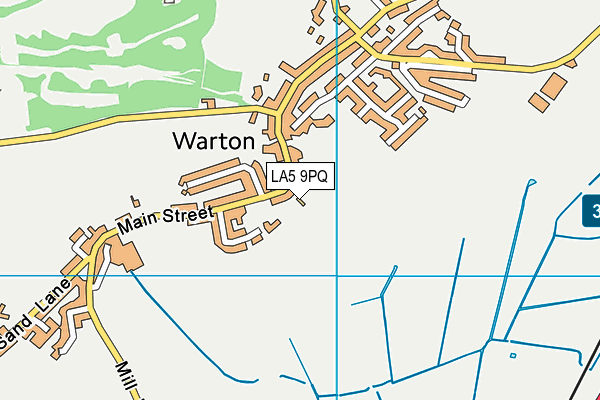 LA5 9PQ map - OS VectorMap District (Ordnance Survey)