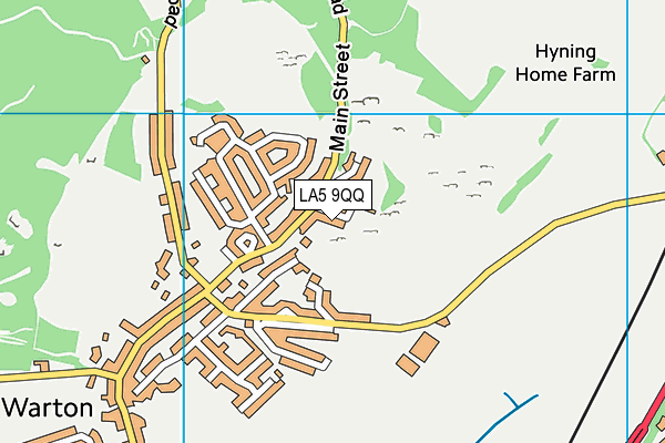 LA5 9QQ map - OS VectorMap District (Ordnance Survey)