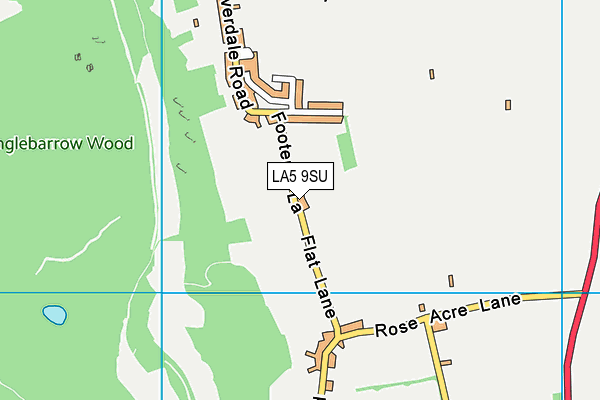 Yealand Church Of England Primary School map (LA5 9SU) - OS VectorMap District (Ordnance Survey)