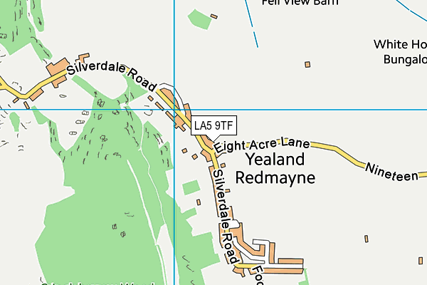 LA5 9TF map - OS VectorMap District (Ordnance Survey)