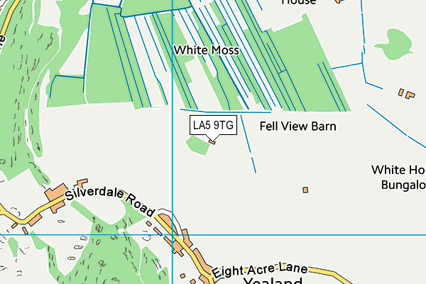 LA5 9TG map - OS VectorMap District (Ordnance Survey)