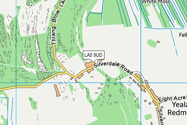 LA5 9UD map - OS VectorMap District (Ordnance Survey)