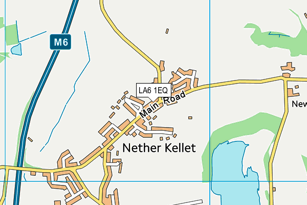 LA6 1EQ map - OS VectorMap District (Ordnance Survey)