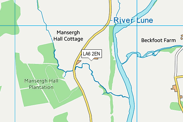 LA6 2EN map - OS VectorMap District (Ordnance Survey)