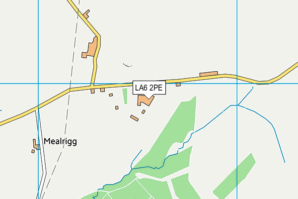 LA6 2PE map - OS VectorMap District (Ordnance Survey)