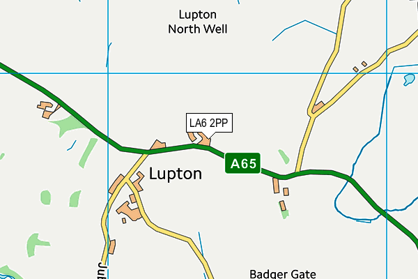 LA6 2PP map - OS VectorMap District (Ordnance Survey)