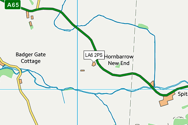 LA6 2PS map - OS VectorMap District (Ordnance Survey)