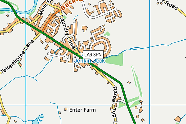 LA6 3PN map - OS VectorMap District (Ordnance Survey)