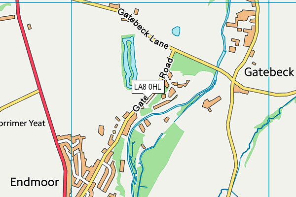 Map of L.& W.WILSON(ENDMOOR)LIMITED at district scale