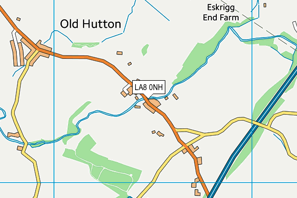 LA8 0NH map - OS VectorMap District (Ordnance Survey)