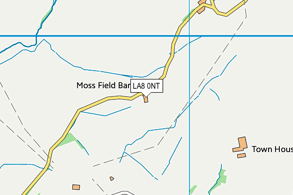 LA8 0NT map - OS VectorMap District (Ordnance Survey)
