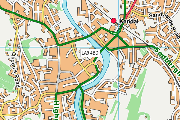 Map of CHARLIE'S KENDAL LIMITED at district scale