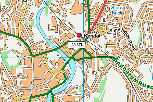 Map of ABLE MEMORIALS (KENDAL) LIMITED at district scale