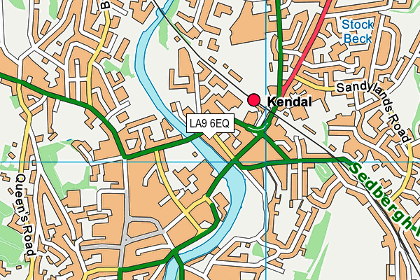 Map of KENDAL YARD HOLDINGS LIMITED at district scale