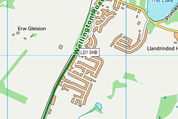 Map of GD MIDDLETON LIMITED at district scale
