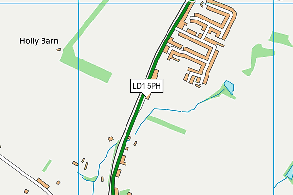 LD1 5PH map - OS VectorMap District (Ordnance Survey)