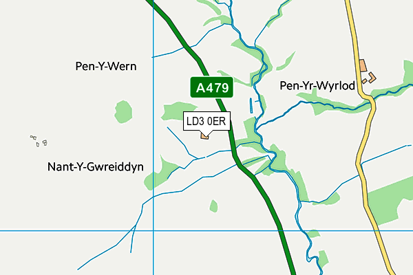 LD3 0ER map - OS VectorMap District (Ordnance Survey)