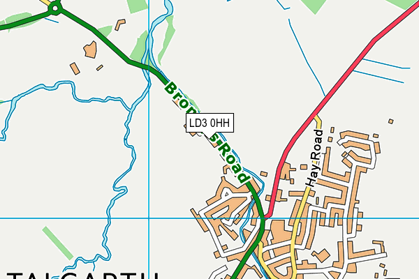 LD3 0HH map - OS VectorMap District (Ordnance Survey)