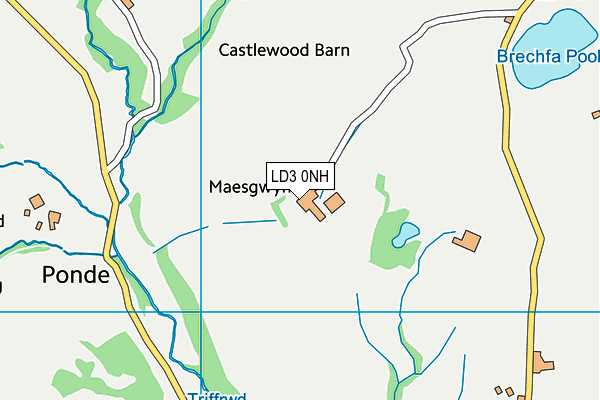 LD3 0NH map - OS VectorMap District (Ordnance Survey)