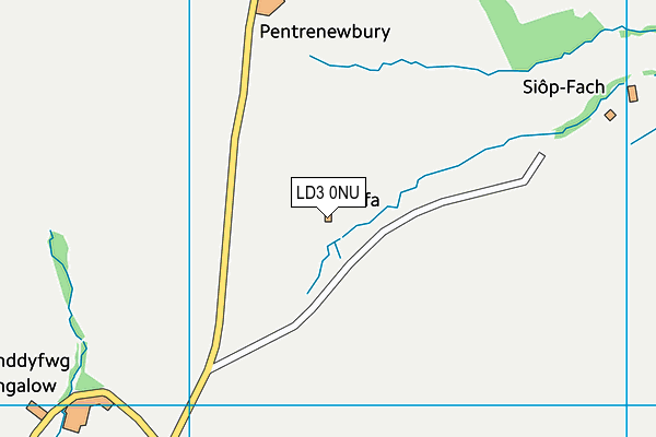 LD3 0NU map - OS VectorMap District (Ordnance Survey)