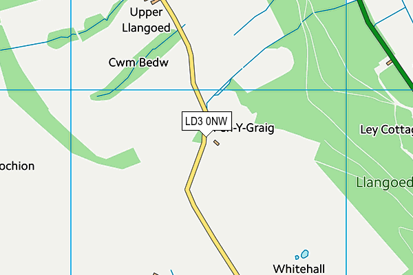 LD3 0NW map - OS VectorMap District (Ordnance Survey)