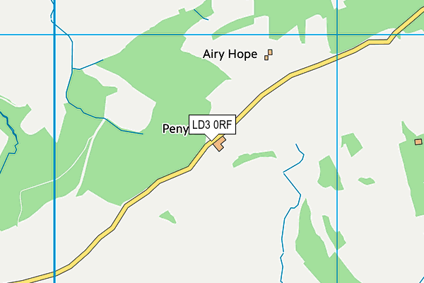 LD3 0RF map - OS VectorMap District (Ordnance Survey)