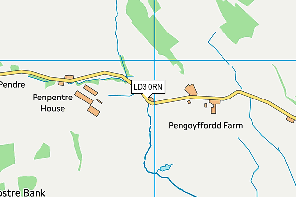 LD3 0RN map - OS VectorMap District (Ordnance Survey)