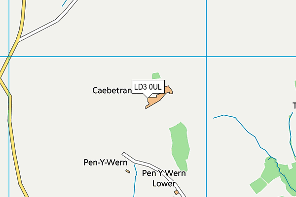 LD3 0UL map - OS VectorMap District (Ordnance Survey)