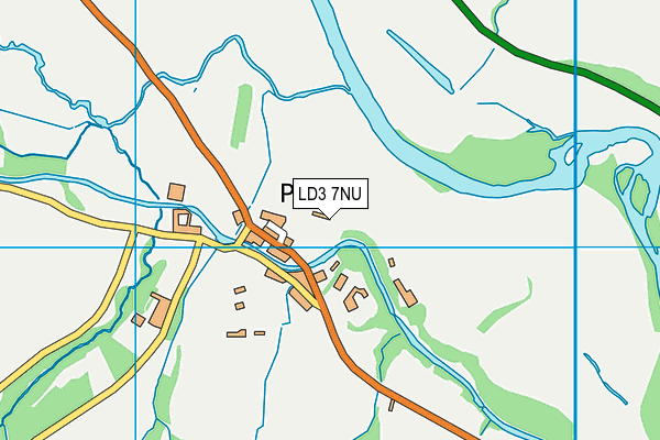 LD3 7NU map - OS VectorMap District (Ordnance Survey)