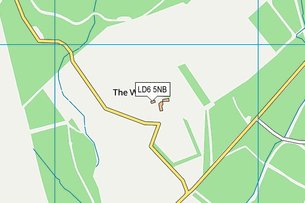 LD6 5NB map - OS VectorMap District (Ordnance Survey)