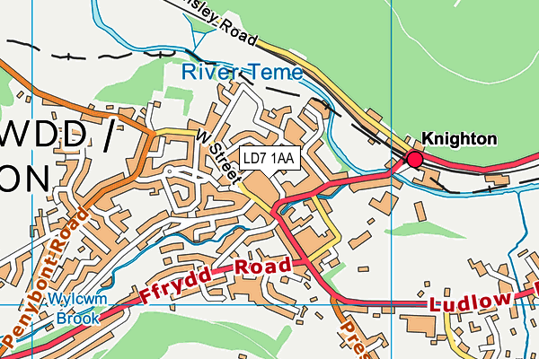 Map of ALAN DAVIES SERVICES LIMITED at district scale