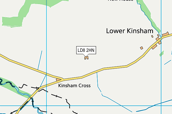 LD8 2HN map - OS VectorMap District (Ordnance Survey)