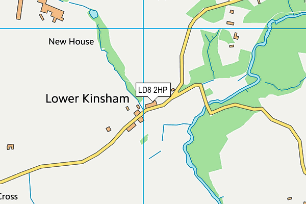 LD8 2HP map - OS VectorMap District (Ordnance Survey)