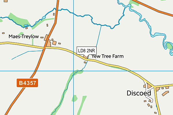 LD8 2NR map - OS VectorMap District (Ordnance Survey)