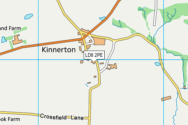 LD8 2PE map - OS VectorMap District (Ordnance Survey)