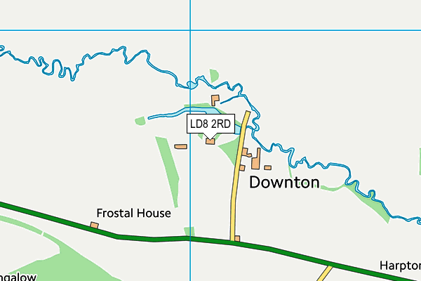 LD8 2RD map - OS VectorMap District (Ordnance Survey)