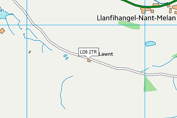 LD8 2TR map - OS VectorMap District (Ordnance Survey)